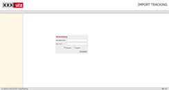 Desktop Screenshot of importtracking.xxxlutz.com